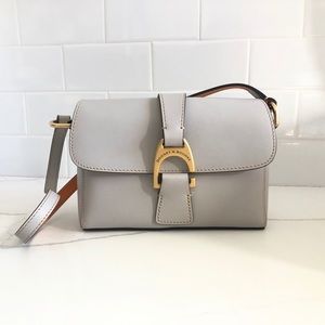 Dooney & Bourke Emerson Kyra shoulder bag in Ecru